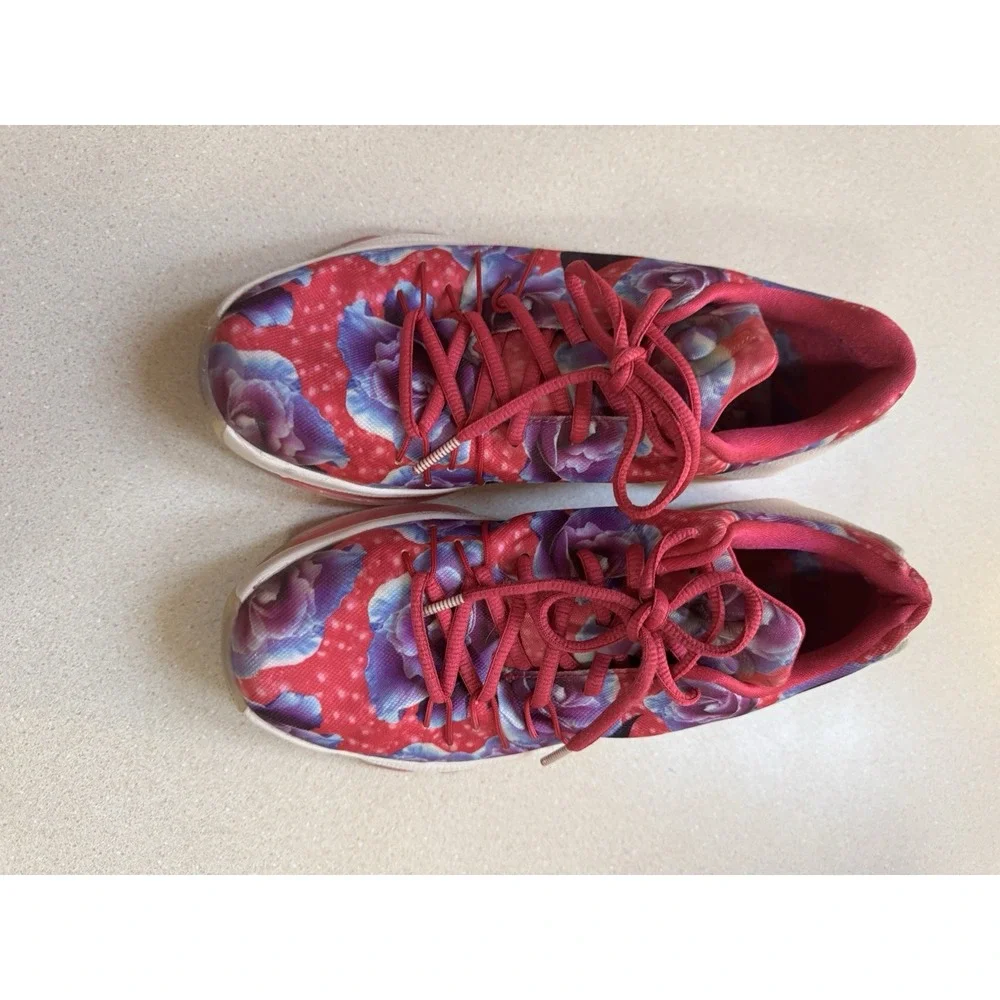 Nike Youth Size 7Y Womens 8.5 Kevin Durant KD 8 Aunt Pearl Pink Basketball Shoes